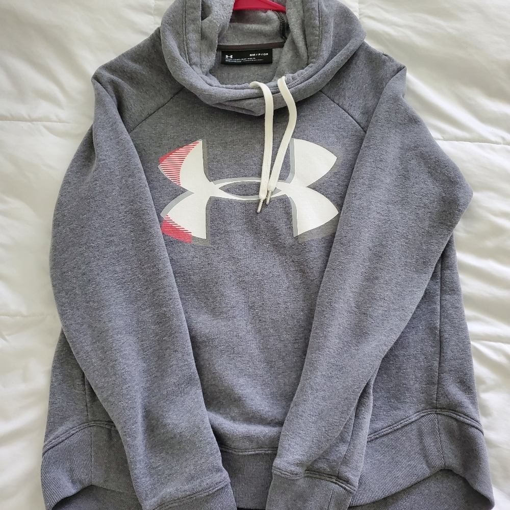 Under Armour hoodie with cowl neck, Small